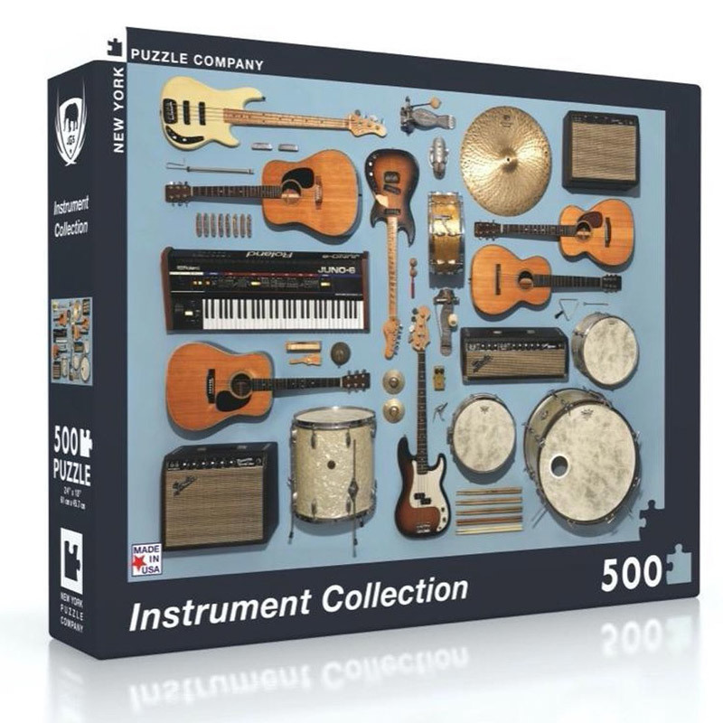 Instrument collection 500-delige puzzel