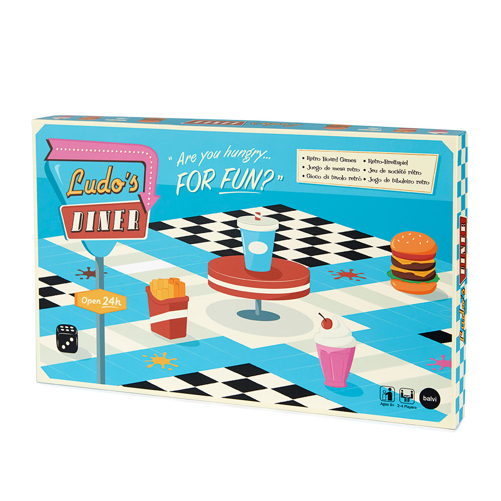 Balvi Ludo's diner bordspel