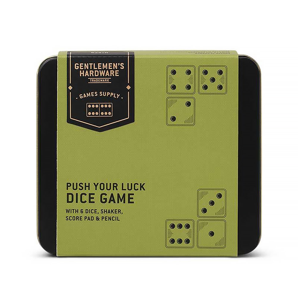 Retro games push your luck dice game