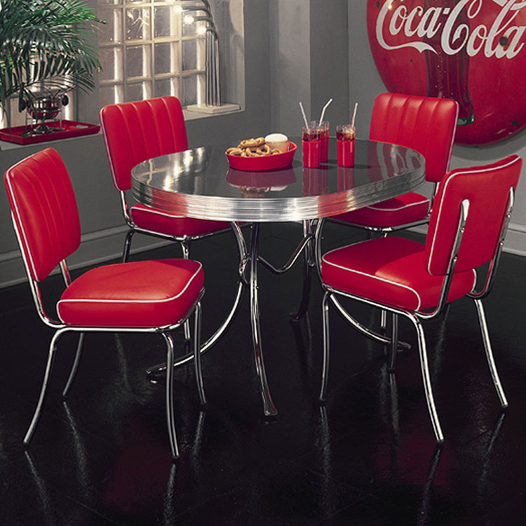Bel Air Retro Eettafel TO-26 Blackstone