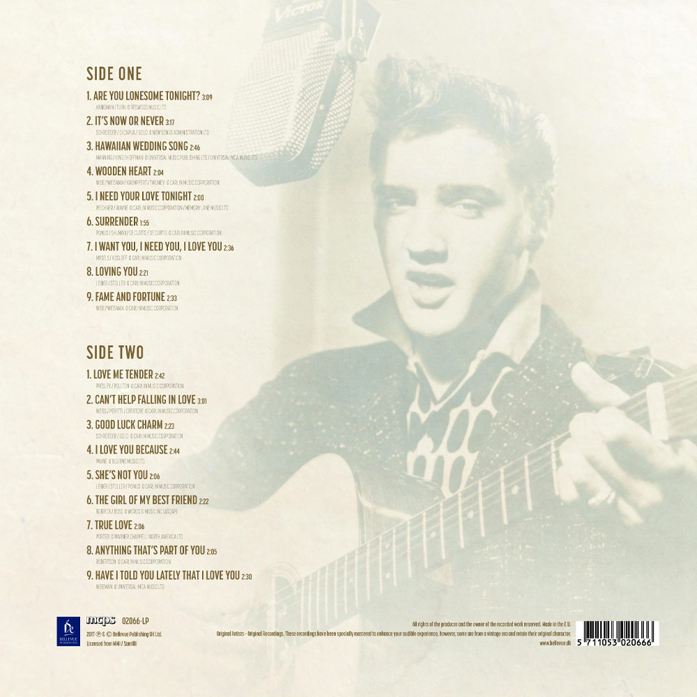 Elvis Presley - Elvis in Love LP