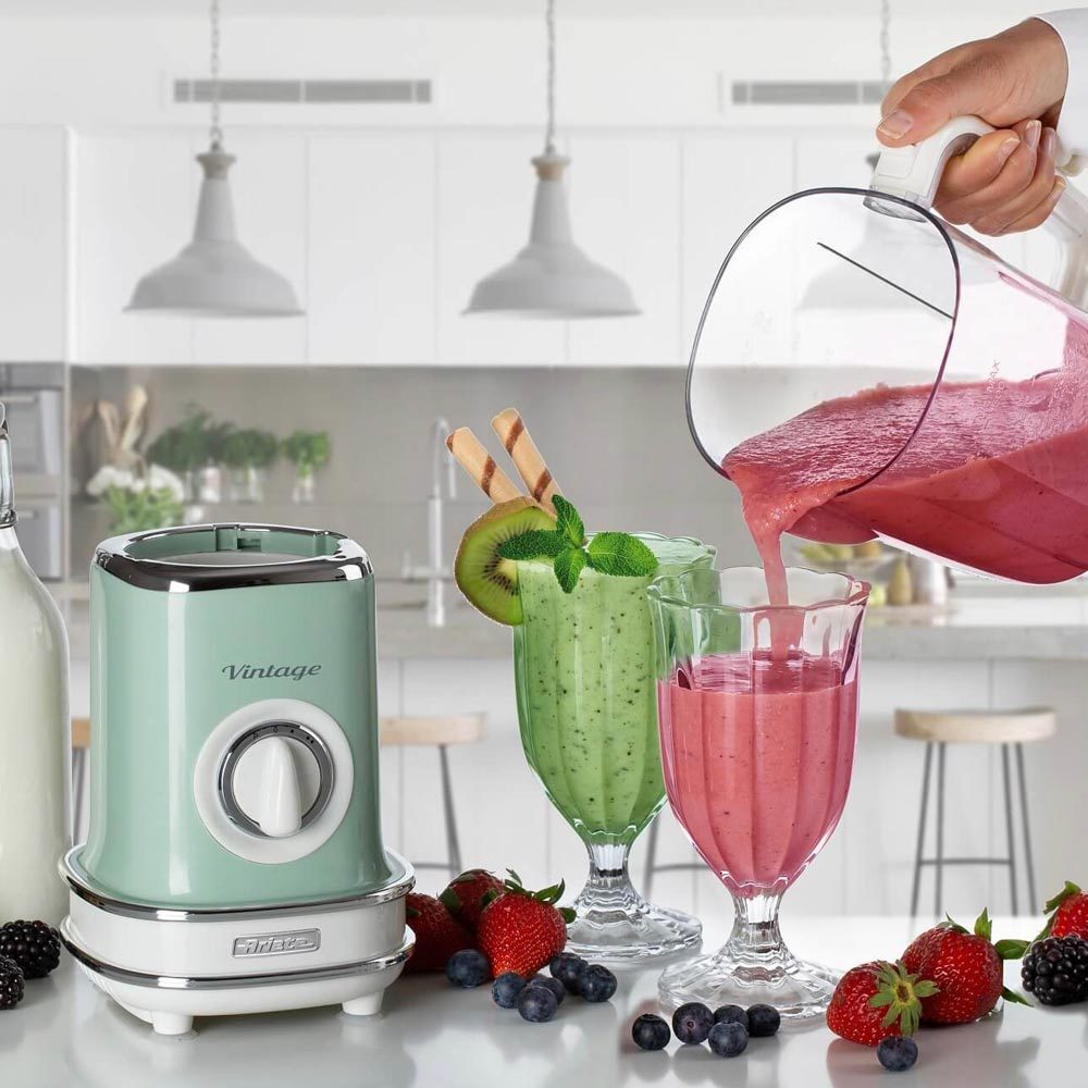 Retro blender groen