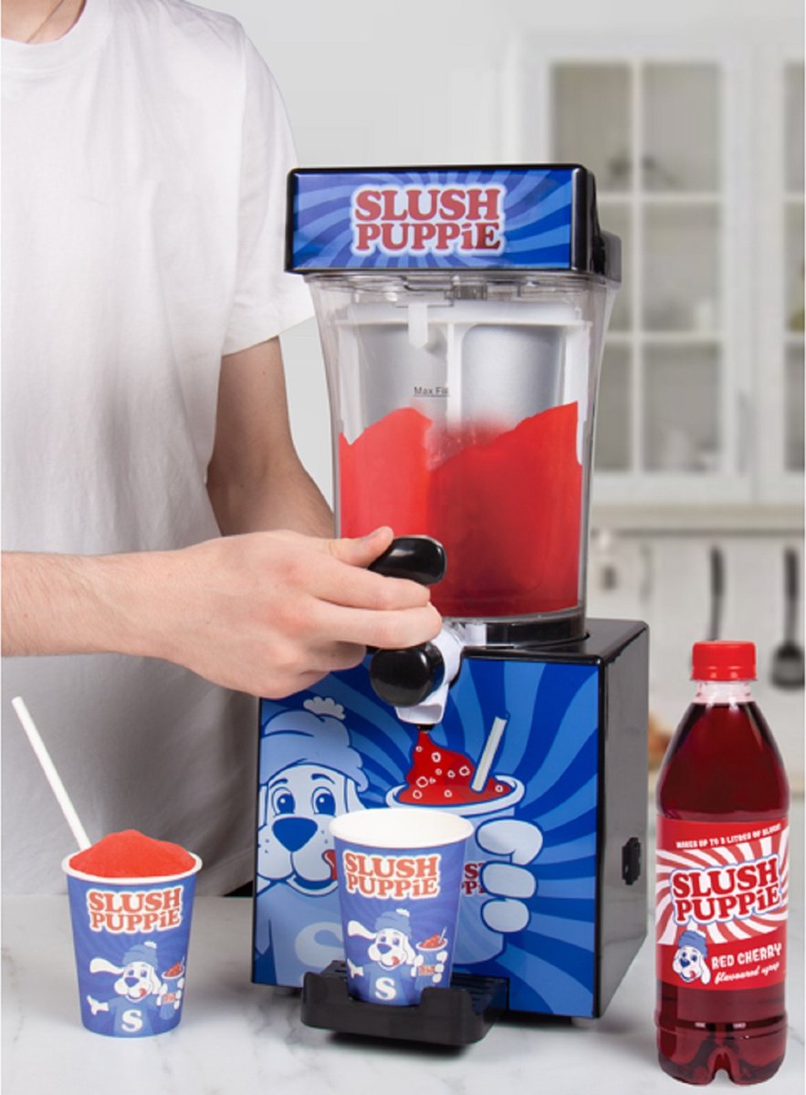 Slush Puppy machine blauw
