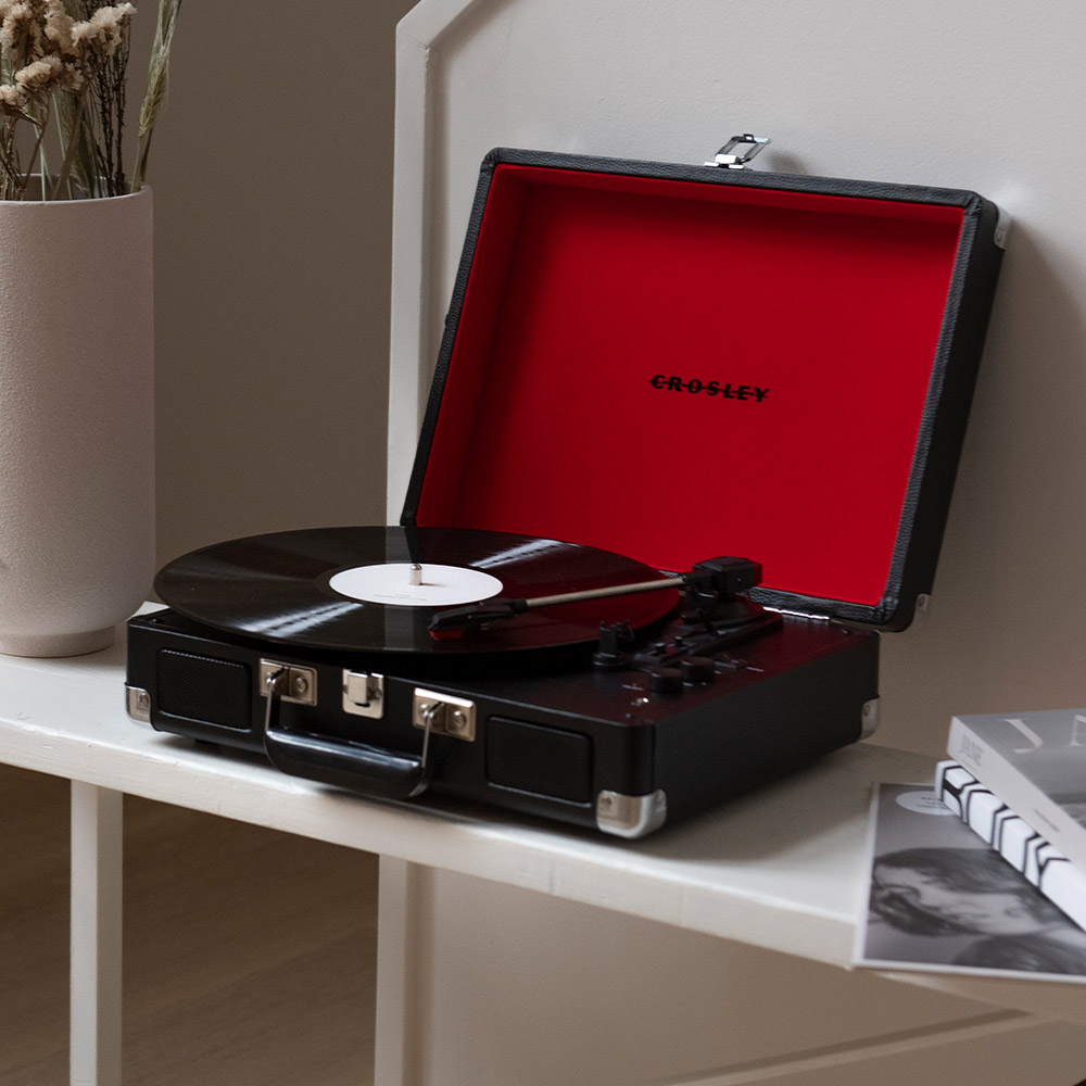 Crosley Cruiser Deluxe Platenspeler Zwart