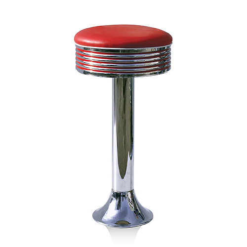 Bel Air Retro Barkruk BS-27-77 Rood