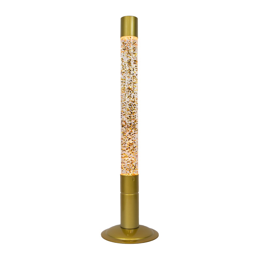 Fisura retro XXL vloer lavalamp - glitters