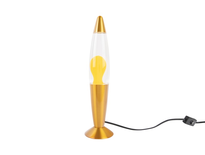 Leitmotiv lavalamp geel