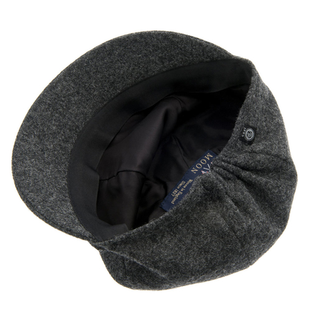 CTH Ericson Helena Sr Newsgirl Cap Moon Shetland Graphite