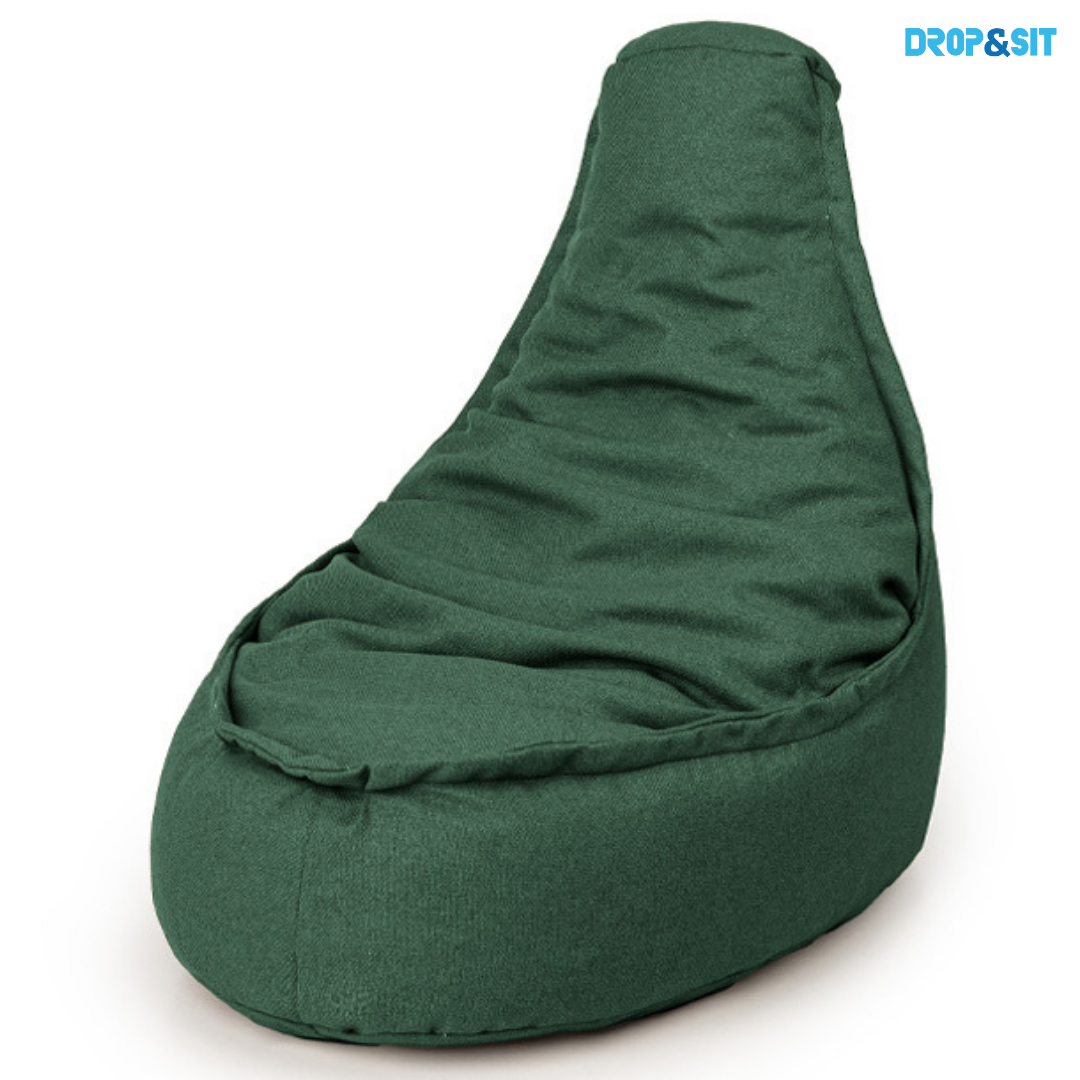 Drop&Sit zitzak stoel groen senior