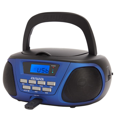 Radio CD-Speler bluetooth - blauw