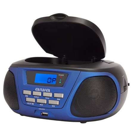 Radio CD-Speler bluetooth - blauw