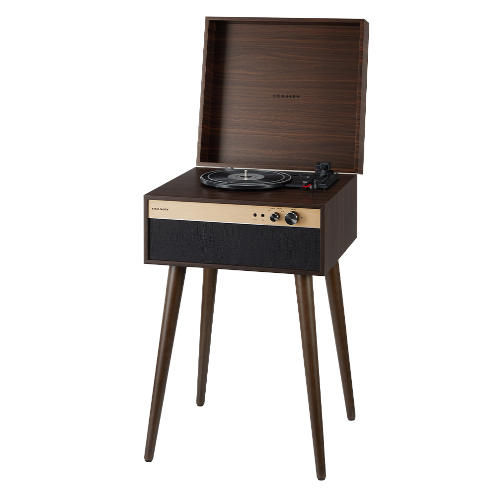 Crosley Jasper retro platenspeler  walnut