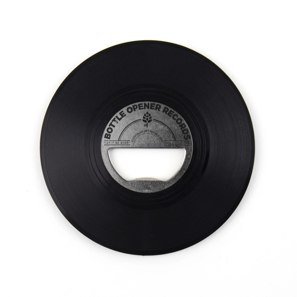 Gift Republic Vinyl Flesopener - Musthave voor de echte vinyl freaks! 