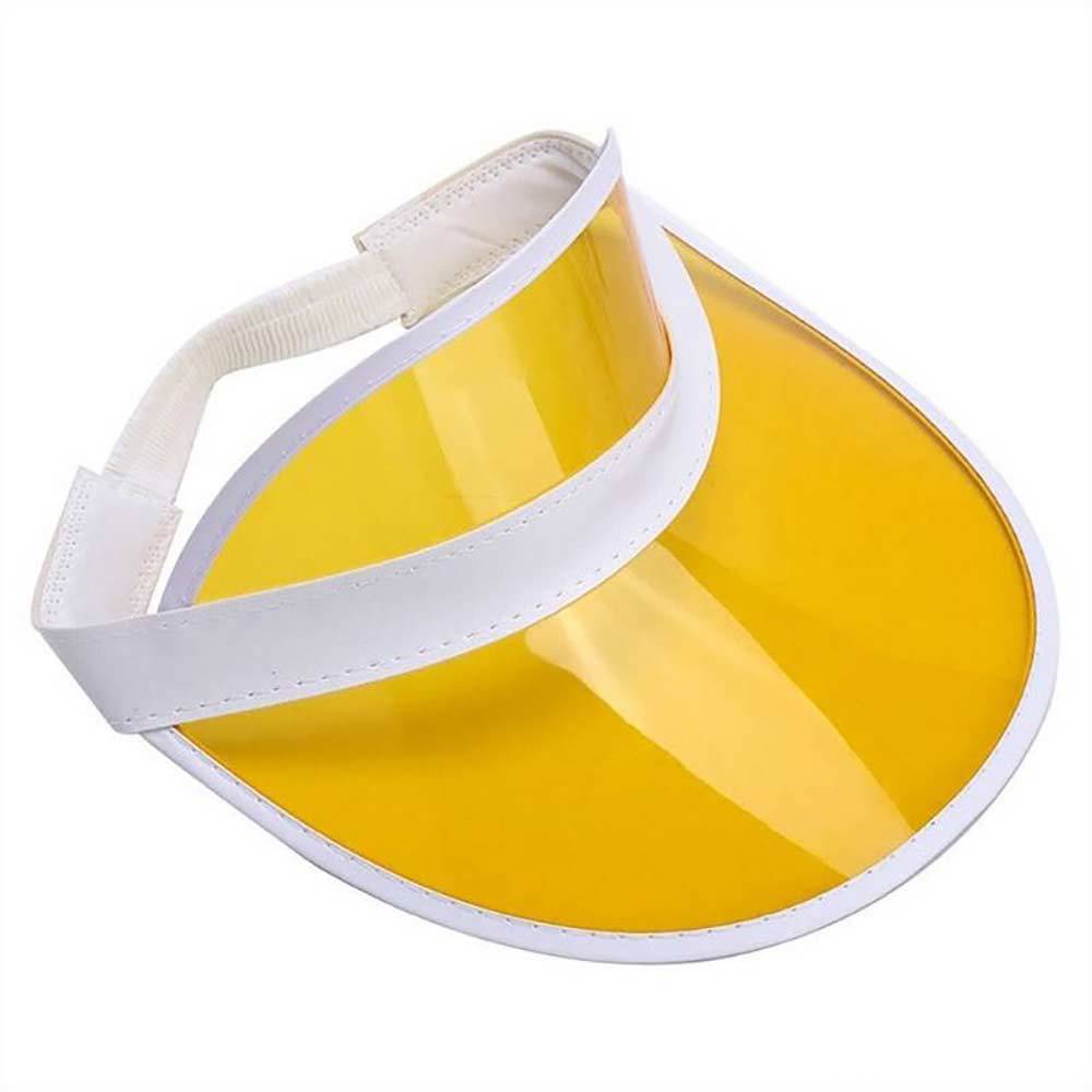 Fisura Dames Zonneklep Visor Sun Yellow