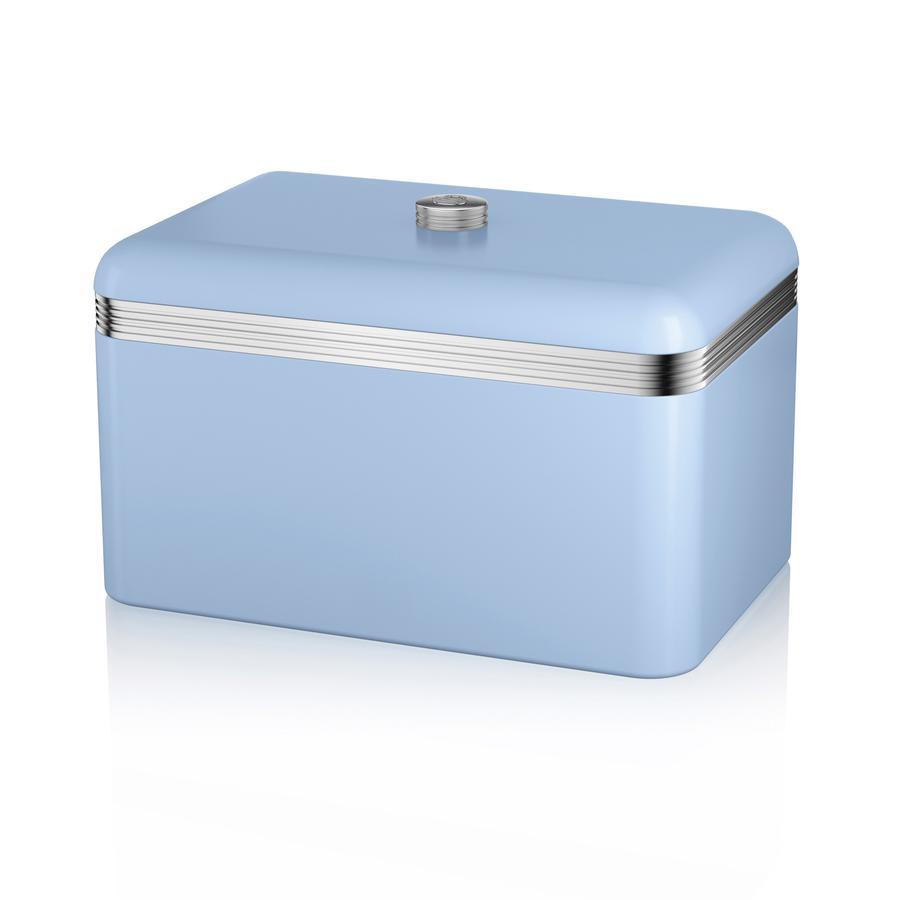 Swan retro broodtrommel sky blue