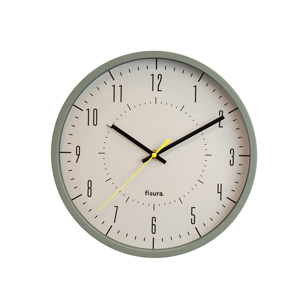 Wandklok 30 cm Gimpo clock grijs