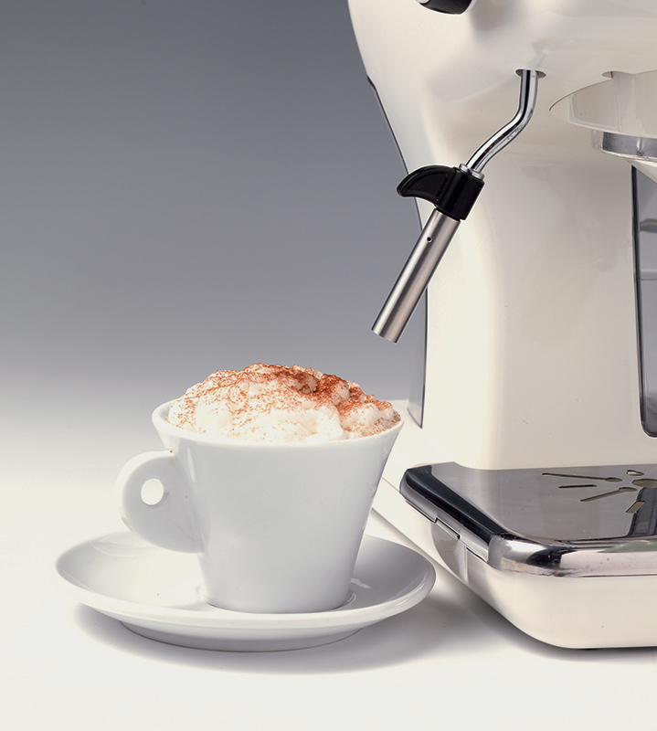 Espressomachine vintage sky blue
