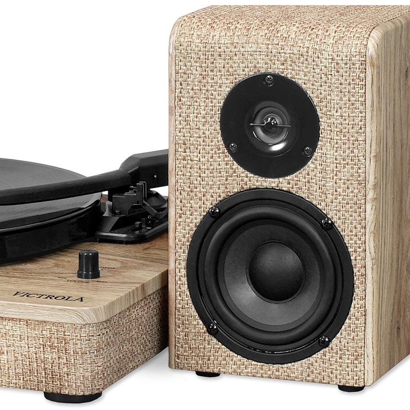 Victrola Hampton Retro Platenspeler VM-130 Farmhouse Oatmeal