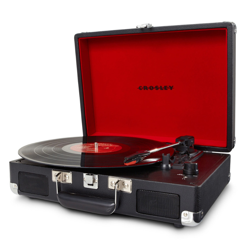 Crosley Cruiser Deluxe Platenspeler Zwart