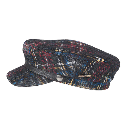 Hatland Veronique Sailor Cap Ruiten Zwart