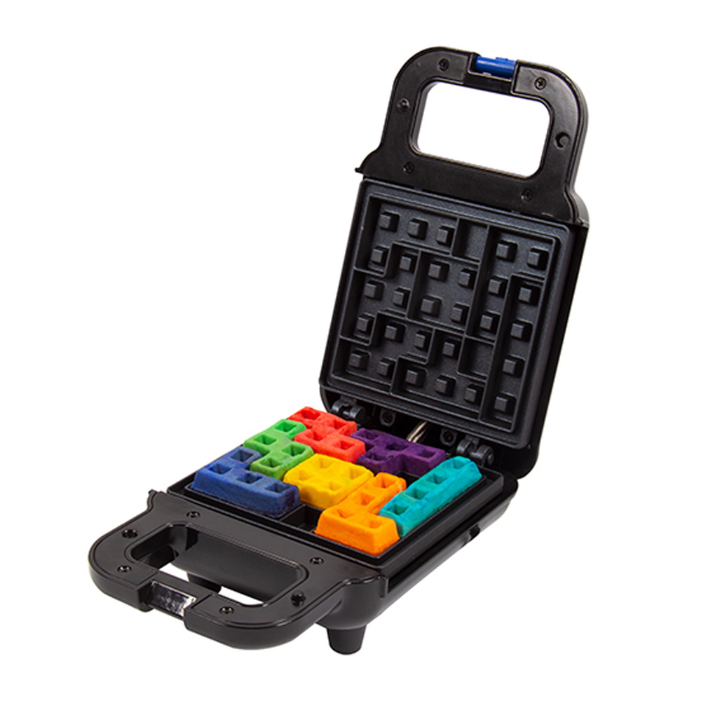 Tetris‚Ñ¢ Waffle Maker Wafelijzer - Tetris spelen met de lekkerste Belgische wafels!