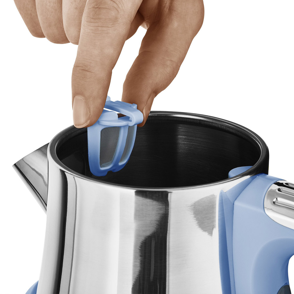 Swan SK31040BLN Retro Waterkoker 1.5 Liter Blauw