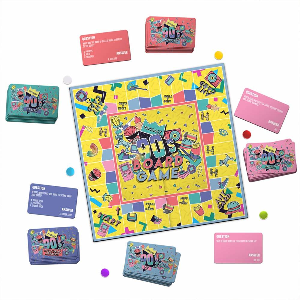 90¬¥s Bordspel engelstalig