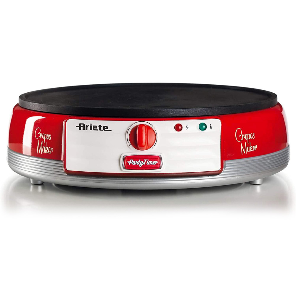 Ariete Crepe & Pannenkoek Maker Party Time Rood