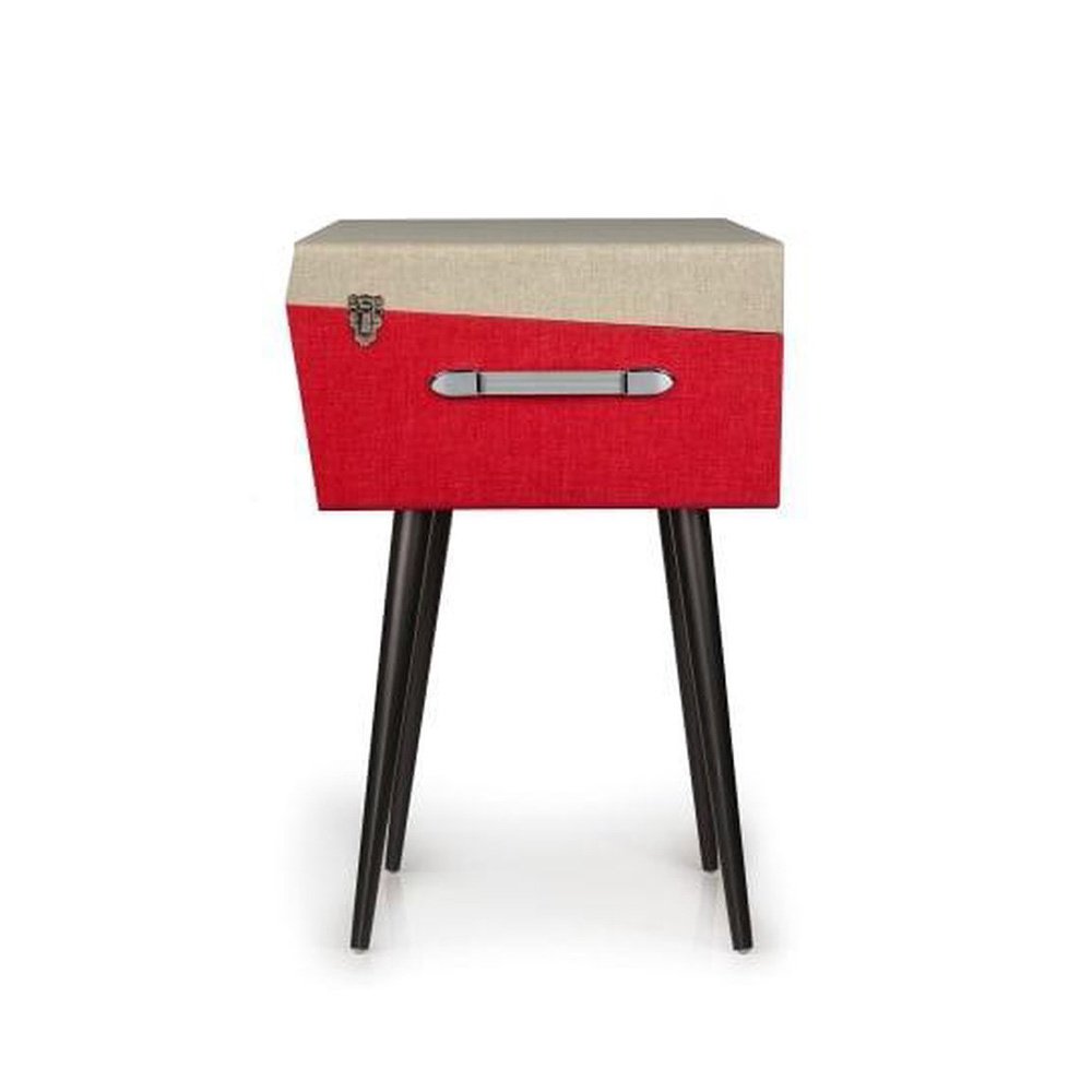 Crosley Bermuda Retro Platenspeler Bluetooth Rood