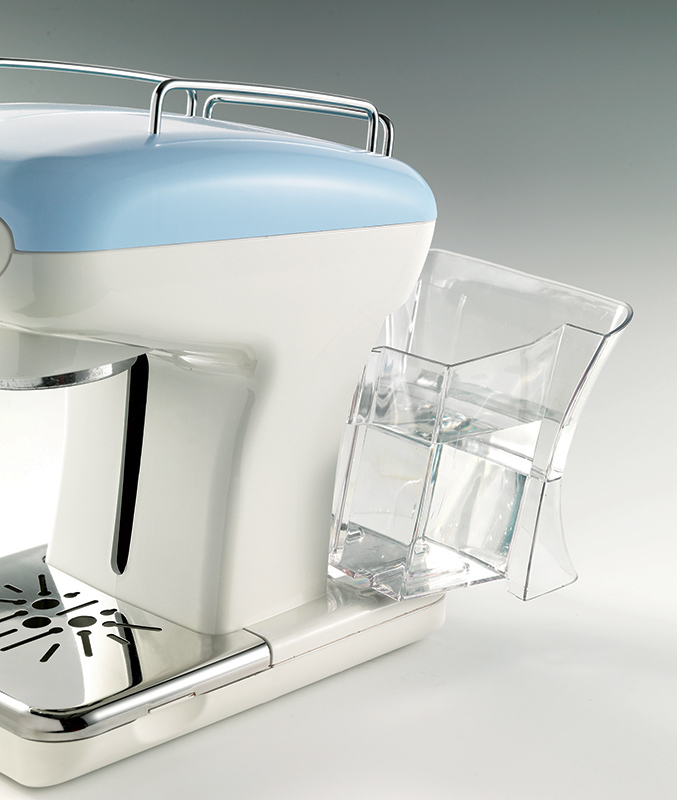 Espressomachine vintage sky blue