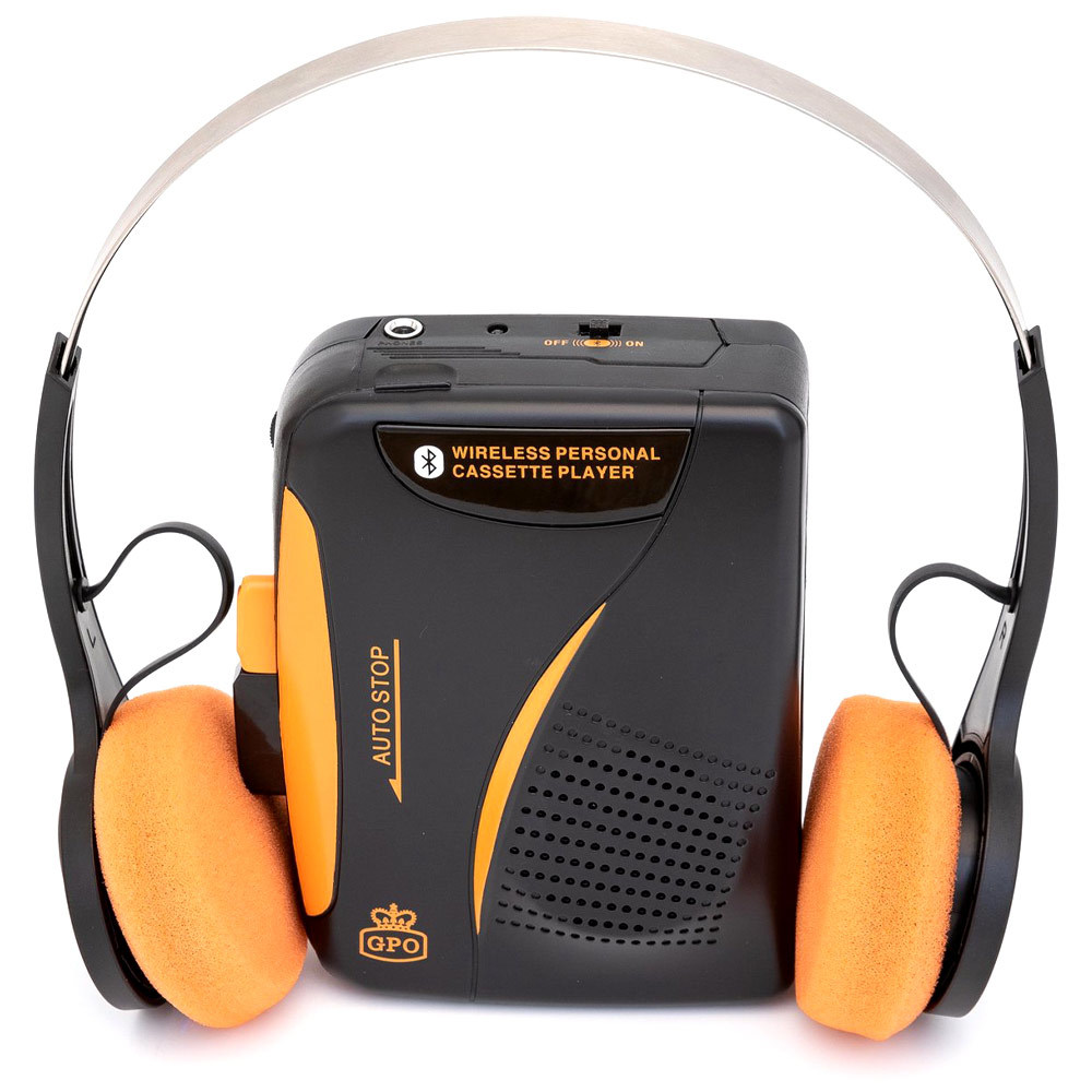 GPO KW938BT Retro Walkman met Draadloze Bluetooth Hoofdtelefoon