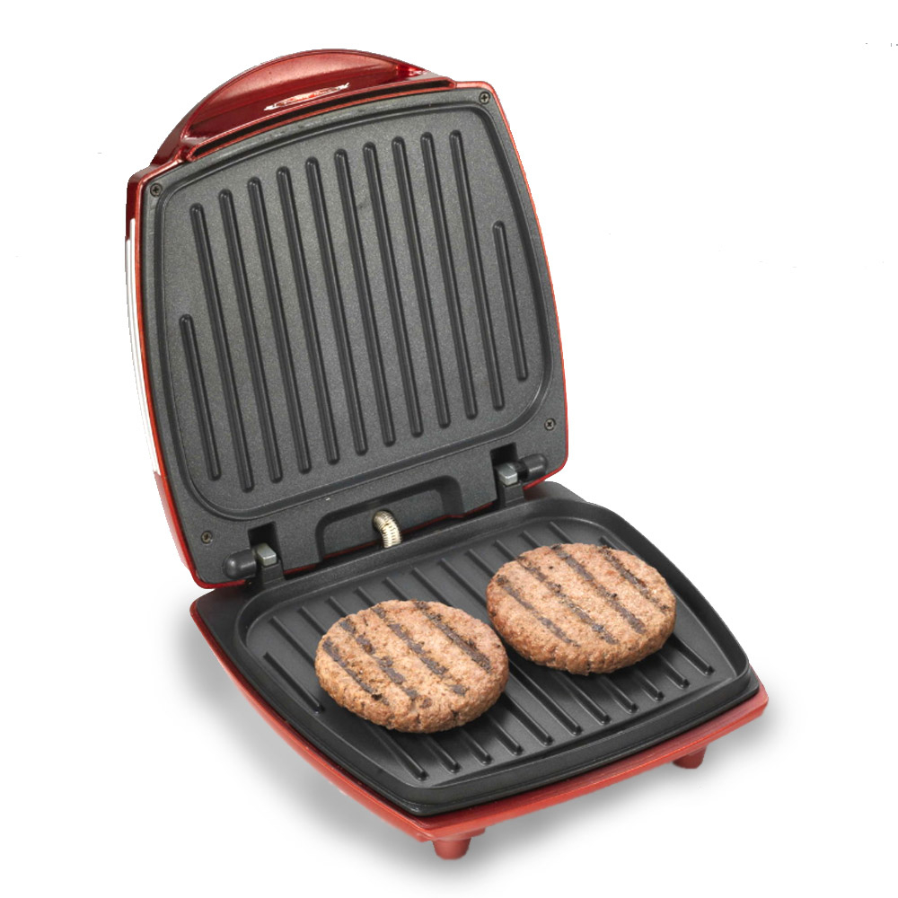 Ariete Retro Hamburger Maker Party Time Rood