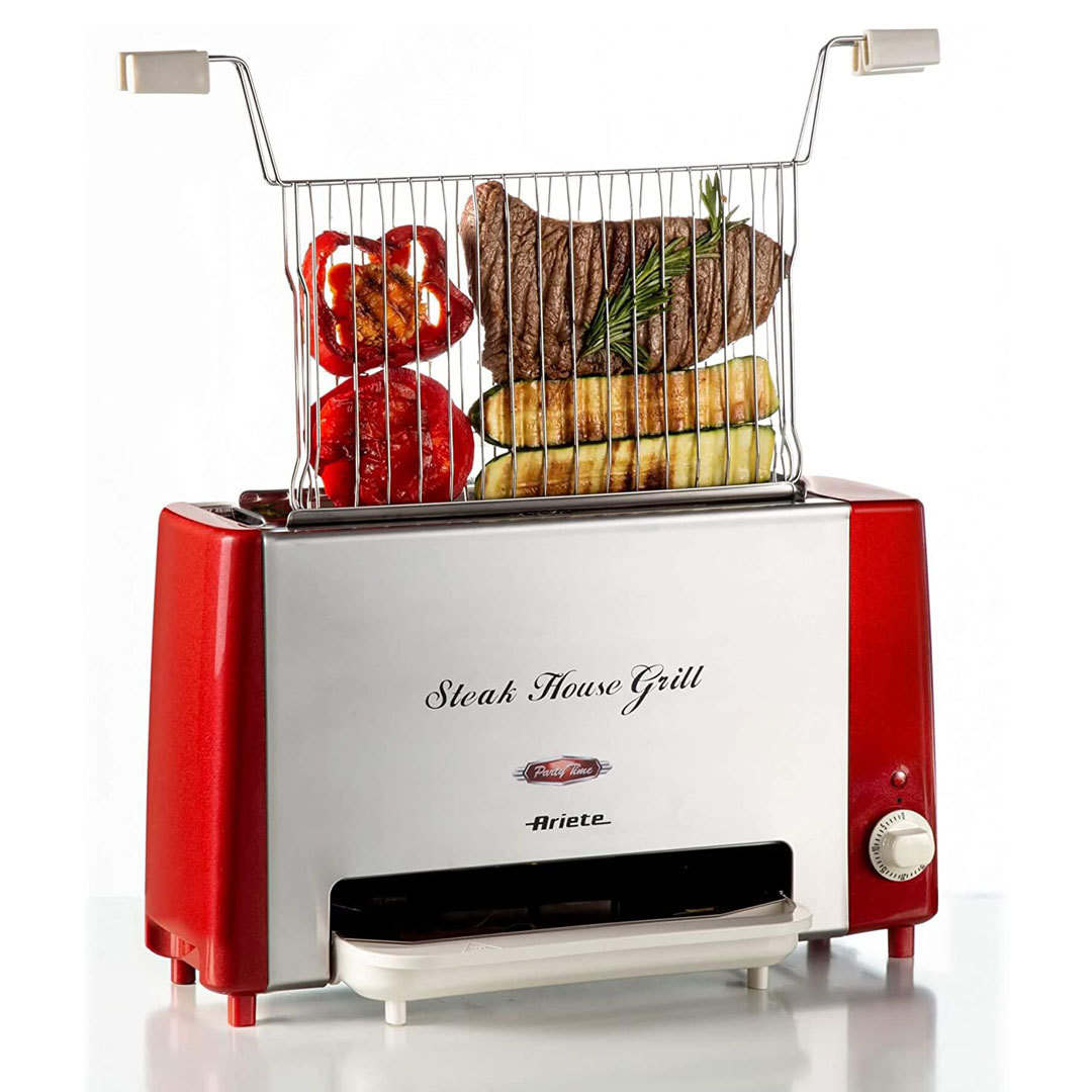 Ariete retro Party Time steakhouse grill