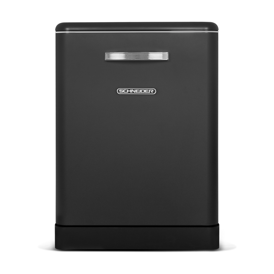 Schneider  SDW 1444 retro vaatwasser mat zwart