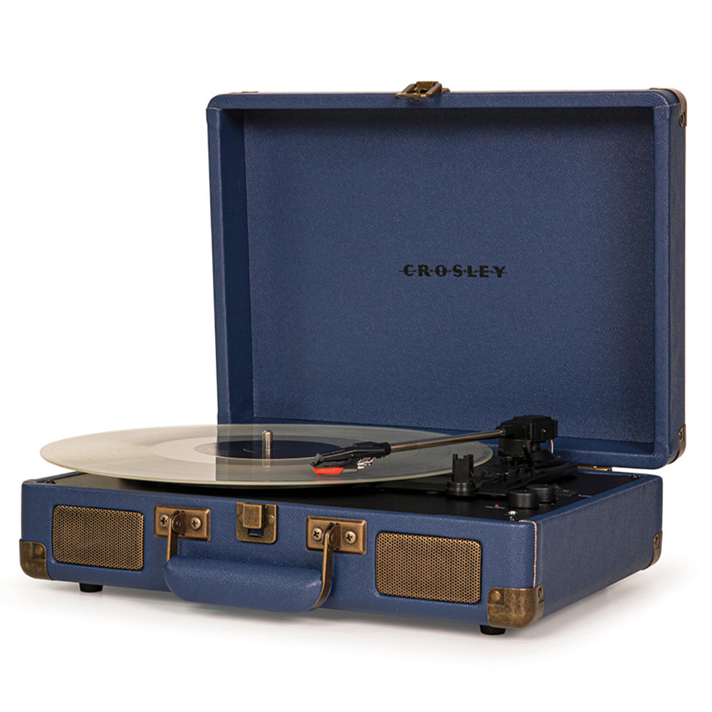 Crosley Cruiser Deluxe platenspeler Navy