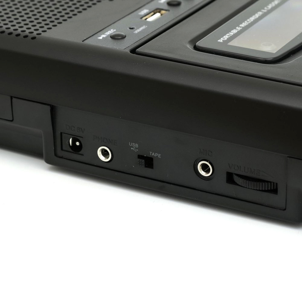 GPO CRS132 draagbare retro cassetterecorder USB/Microfoon