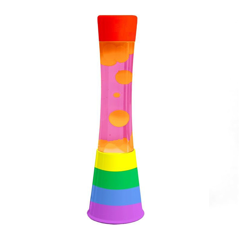 Fisura retro lavalamp - regenboog