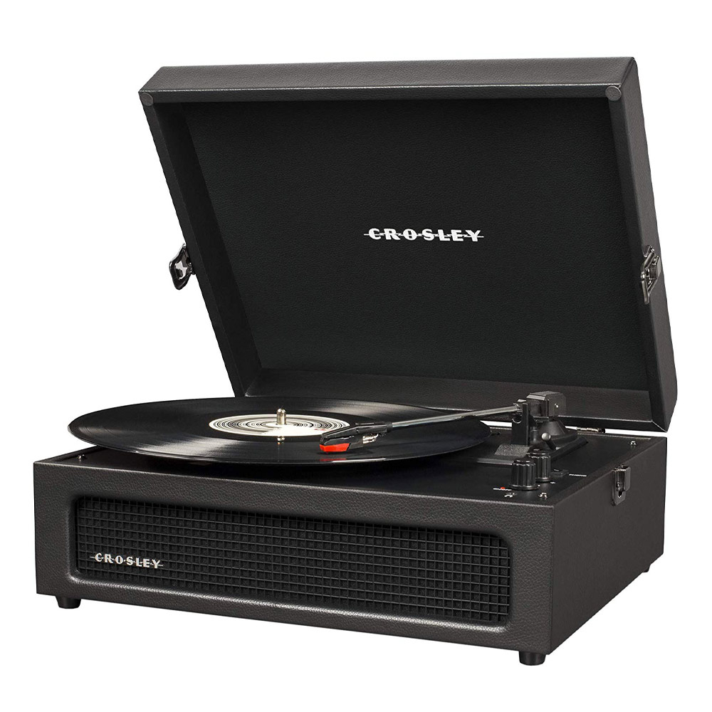 Crosley Voyager Retro Platenspeler Zwart