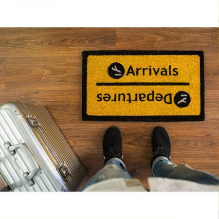 Arrivals/Departures deurmat