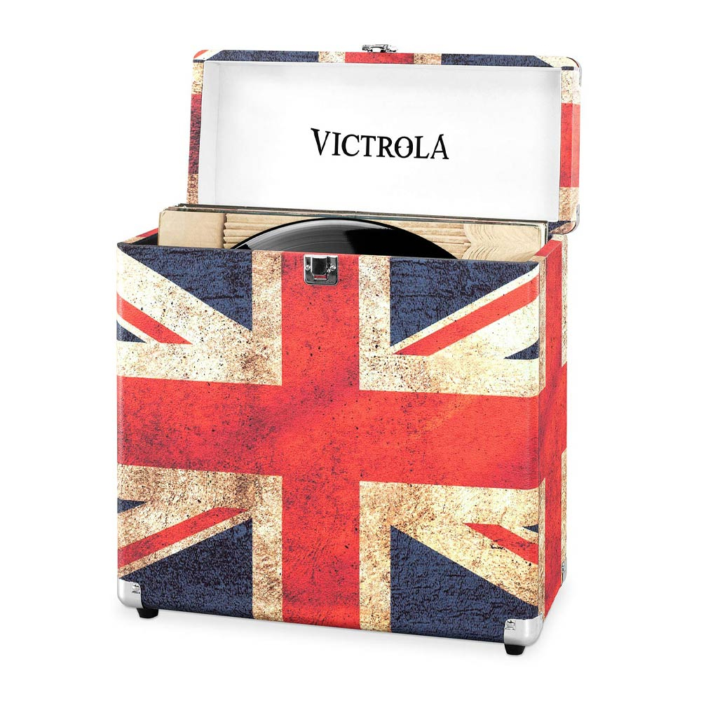 Victrola Retro Platenkoffer Union Jack
