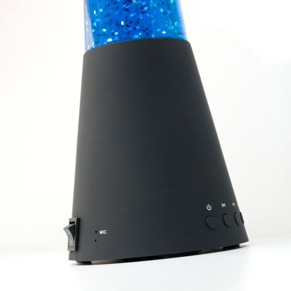 Lavalamp met bluetooth speaker