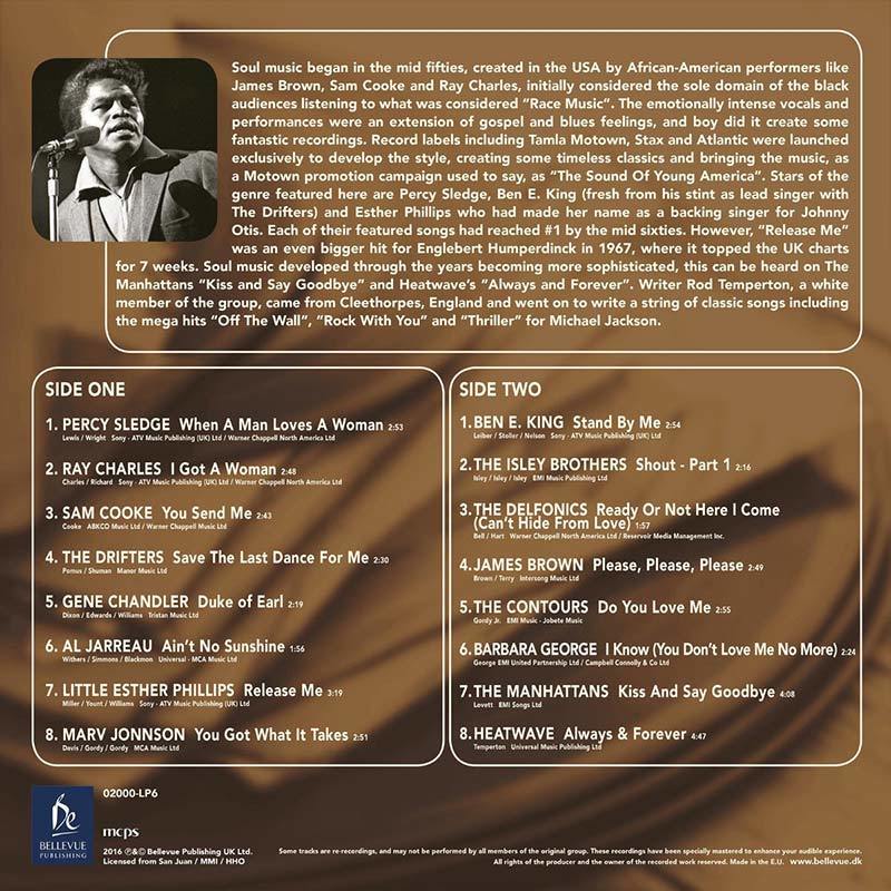 Soul Classics The Complete Vinyl Collection LP - Met legendes als James Brown en Ray Charles 
