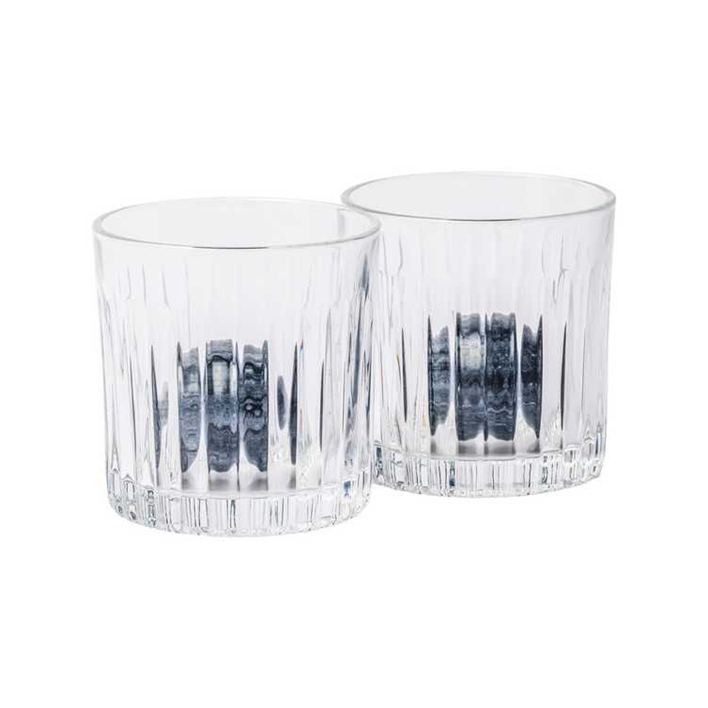 Gentlemens Hardware The Whisky Lover's Kit - Set van 2 luxe whiskyglazen en 2 granieten whisky stenen