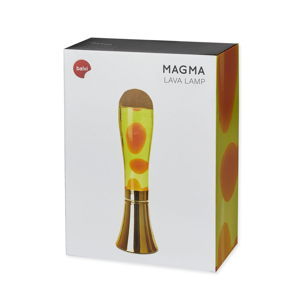 Balvi retro lavalamp - magma oranje lava 