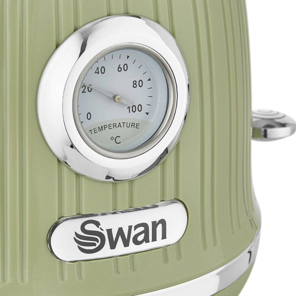Swan SK31040GN Retro Waterkoker 1.5 Liter Groen