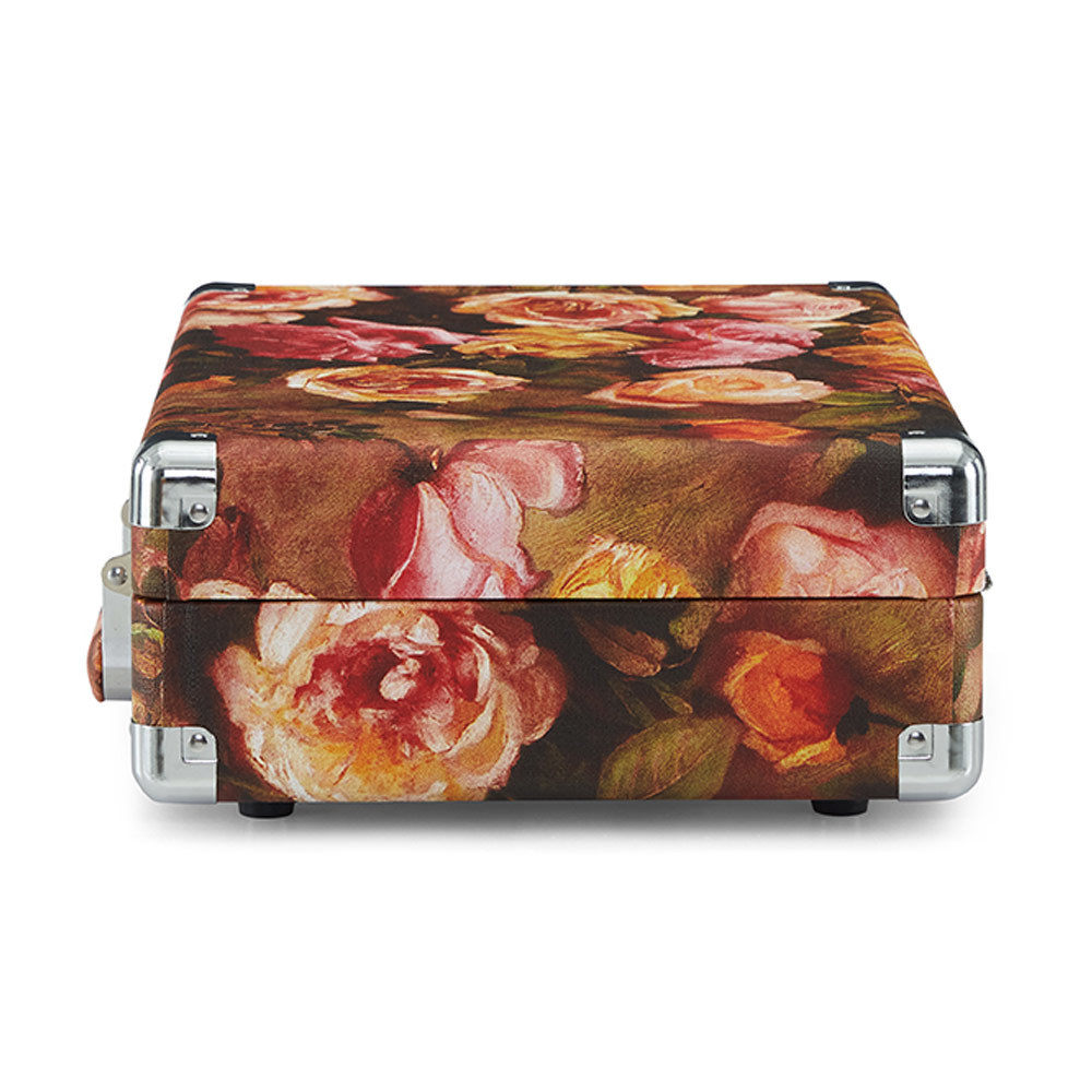 Crosley Cruiser deluxe platenspeler floral dark 