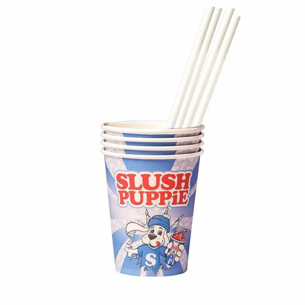 FIZZ Retro Slush Puppy Machine Summer Party incl. Bekers en Rietjes