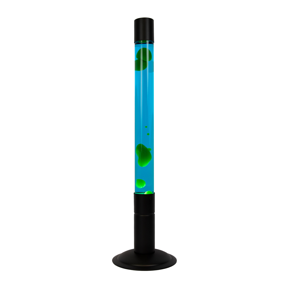 XXL vloer lavalamp blauw & groen