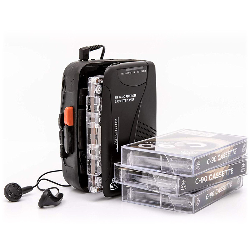 GPO KW938B Retro Walkman met FM Radio