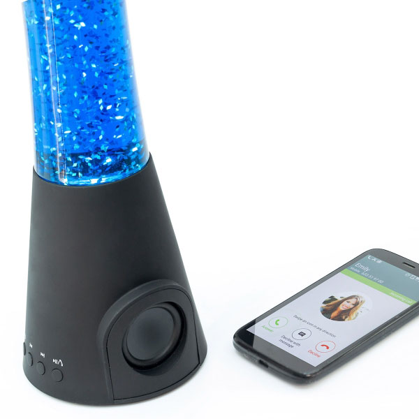 Lavalamp met bluetooth speaker